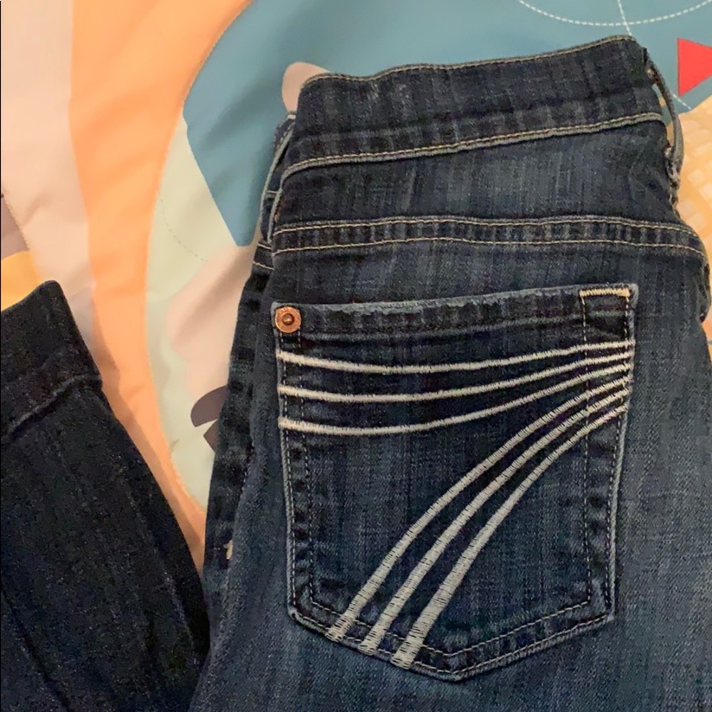 Size 24, 7 for all mankind jeans, Dojo